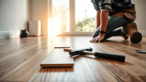 remove vinyl plank flooring