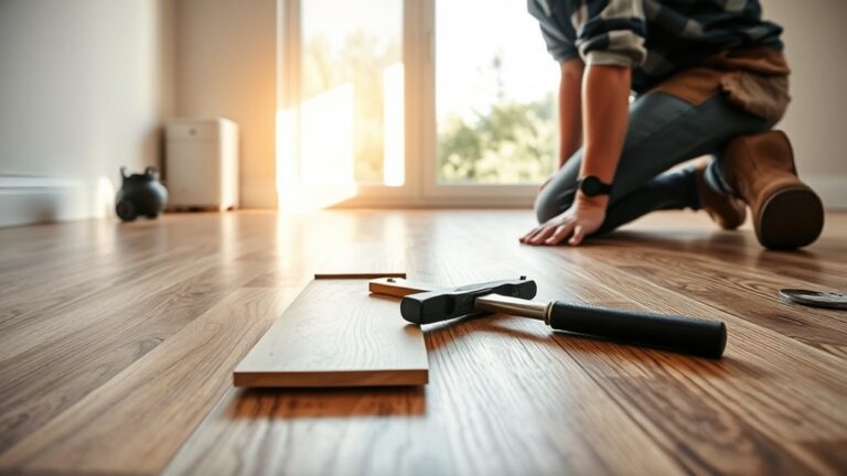 remove vinyl plank flooring