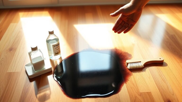 removing black stains effectively