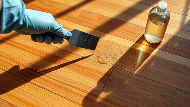 removing glue from wood