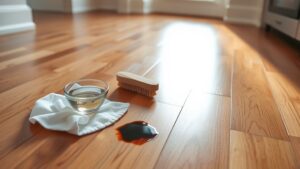 removing stains from wood