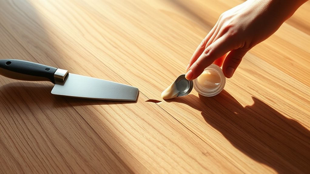 repair deep scratches effectively