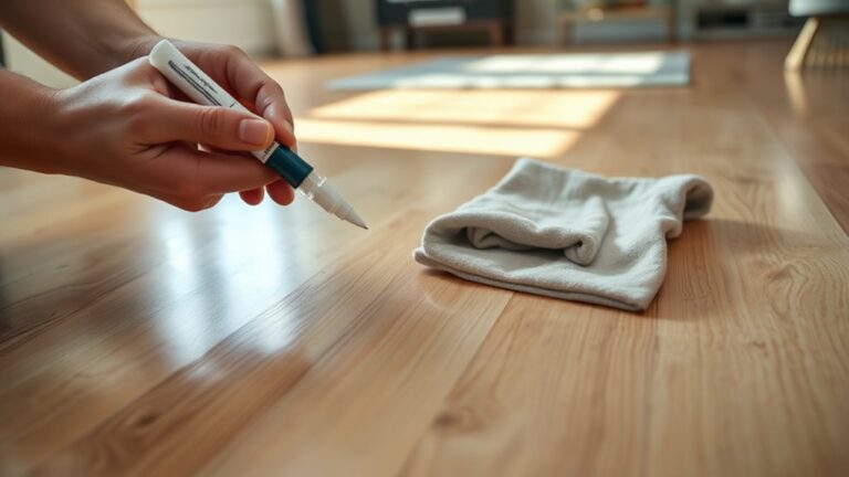 repair scratches vinyl flooring