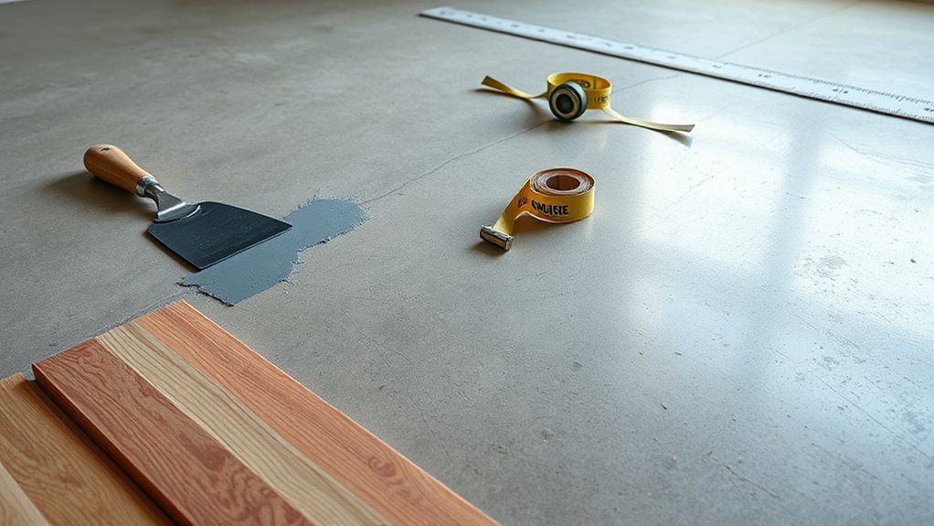 repair subfloor cracks thoroughly