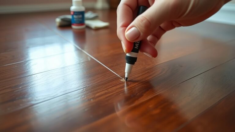 repairing laminate floor scratches