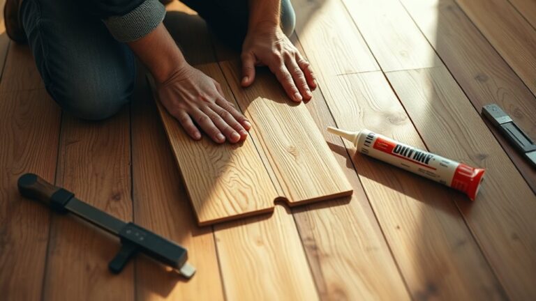 repairing lifted wood flooring
