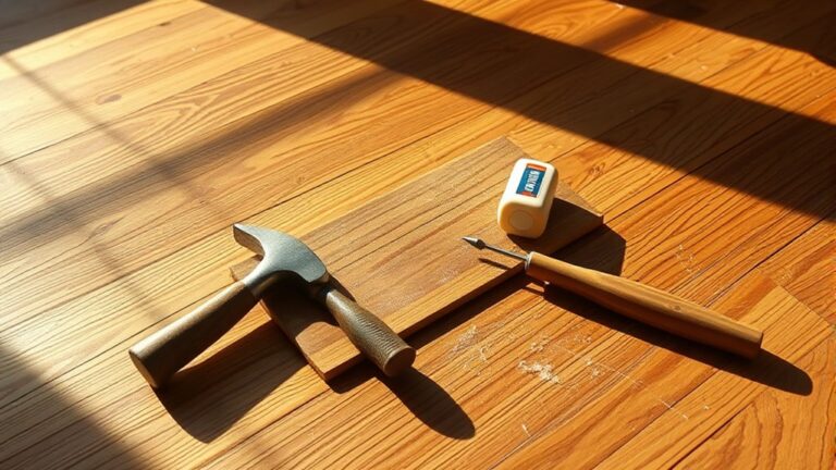 repairing squeaky floorboards effectively