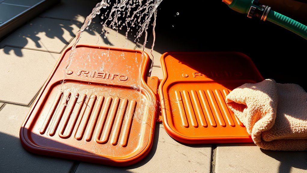 rinse dry avoid mildew