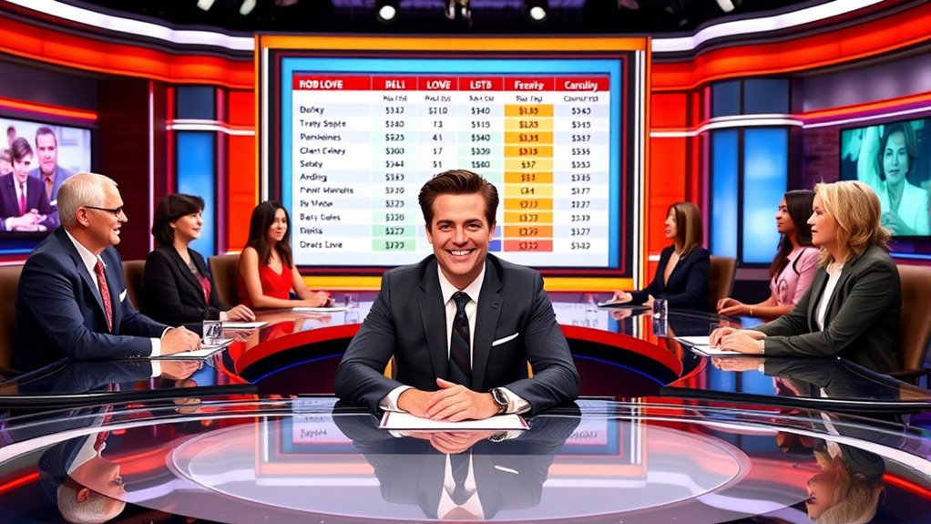 rob lowe s earnings comparison