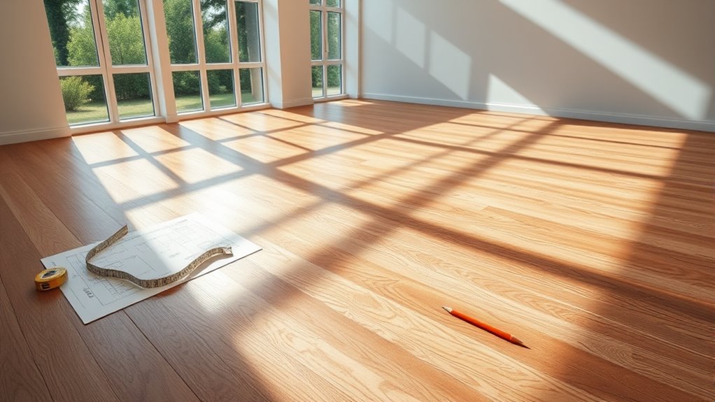 room dimensions influence flooring