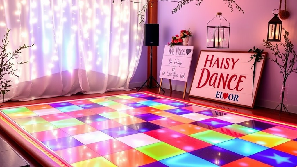 safe and stylish dance floor