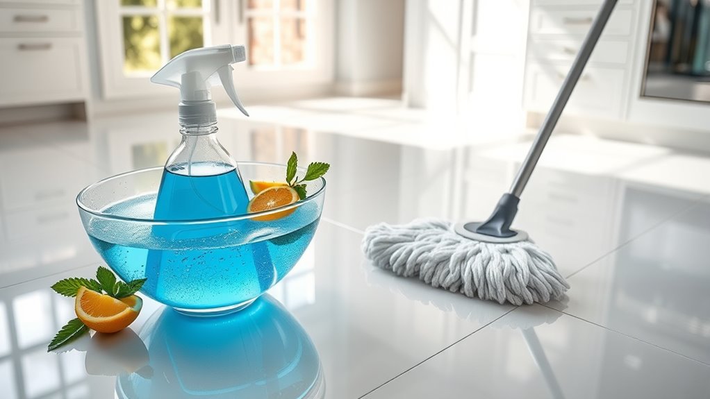 safe cleaning solution preparation