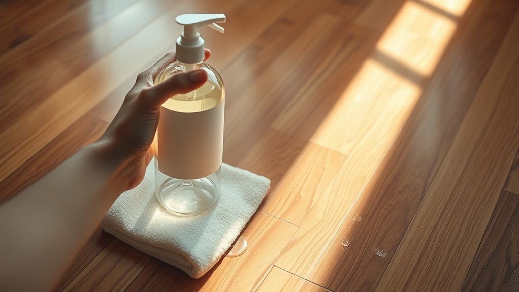 safe hardwood cleaning solutions