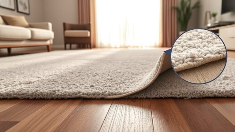 safe rug backing options
