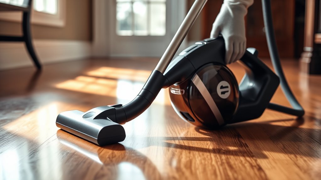 safe vacuuming for hardwood