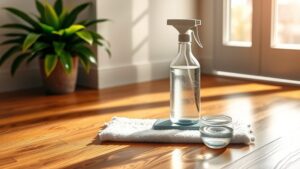 safe vinegar wood cleaning