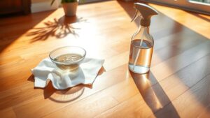 safely use vinegar on wood