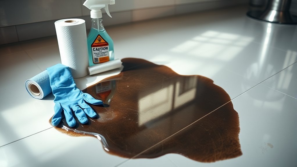 safety precautions for cleaning