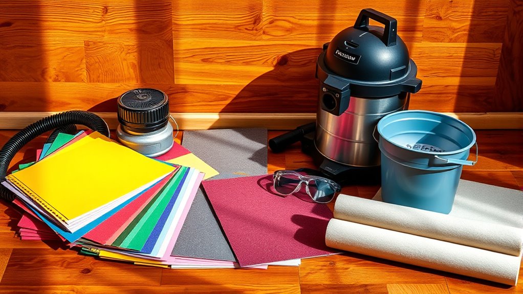 sanding hardwood floor essentials