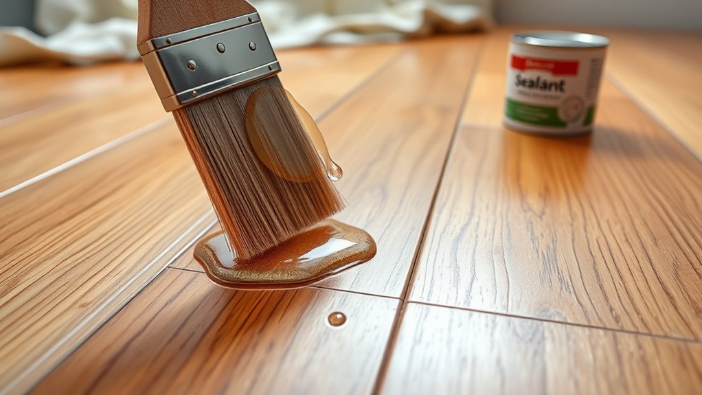 seal edges for durability