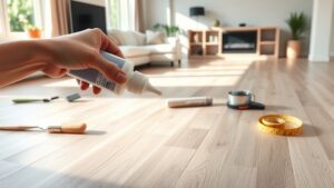 seal laminate flooring steps