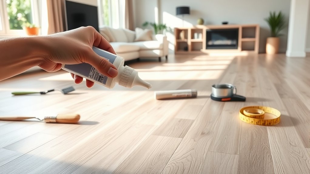 seal laminate flooring steps