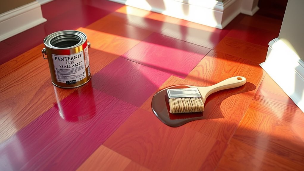 sealant application for durability