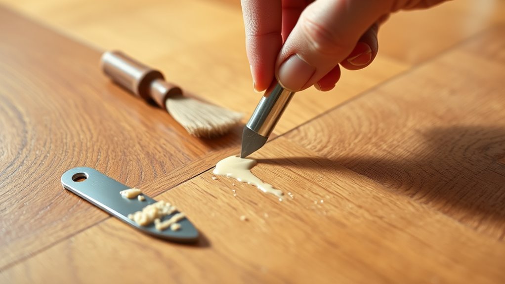 seamless wood floor repair