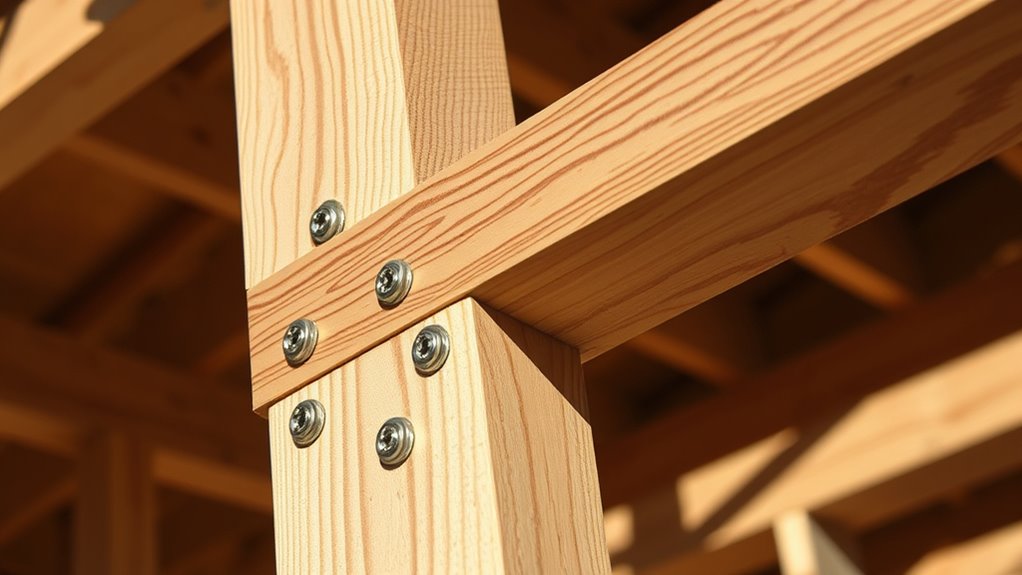 secure joists properly fastened