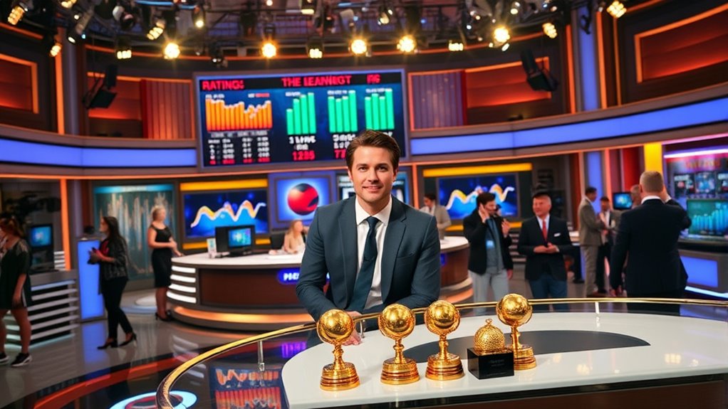 show ratings influence earnings