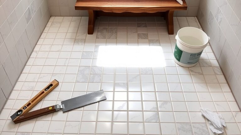 shower floor installation guide