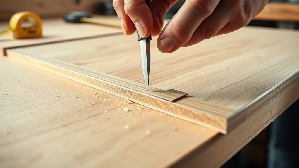 smooth edges for installation