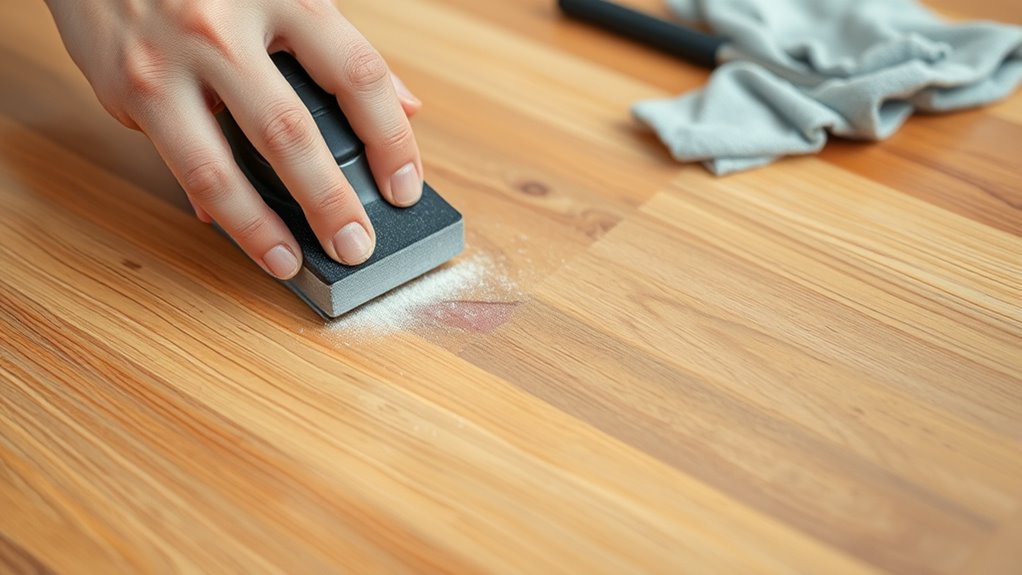 smooth sand clean repair