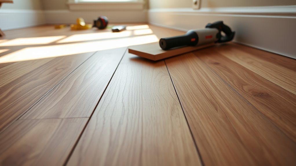 staggered plank joint installation
