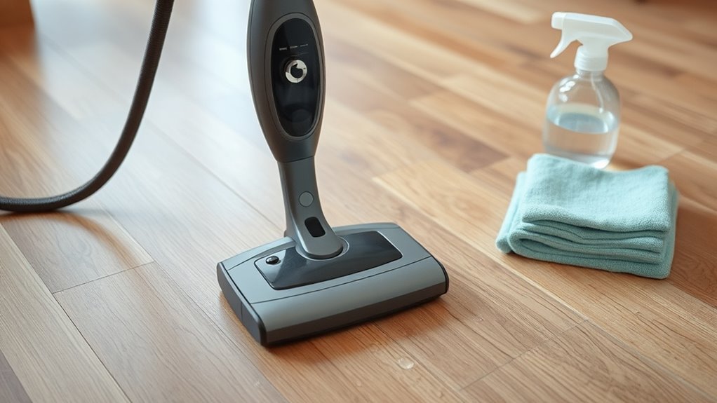 steam clean laminate floors
