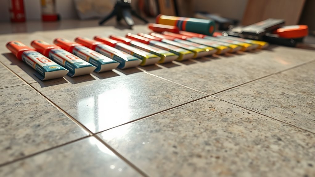 stone adhesive and grout