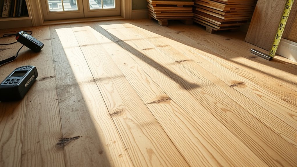 subfloor assessment and preparation