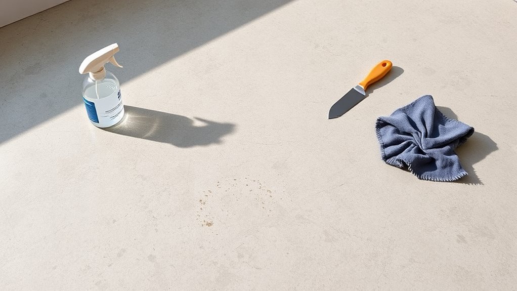 test adhesive removal methods