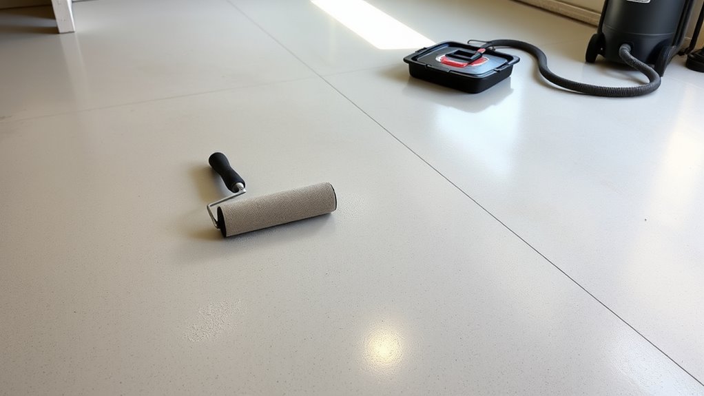 thorough floor surface preparation