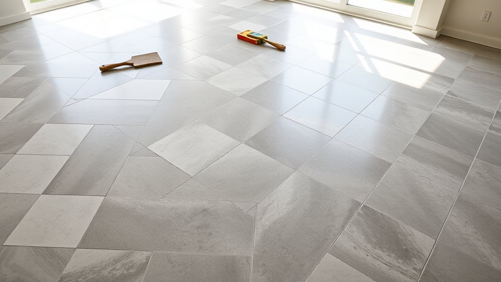 thoughtful tile layout planning