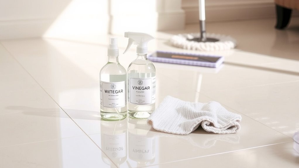 tile floor cleaning preparation