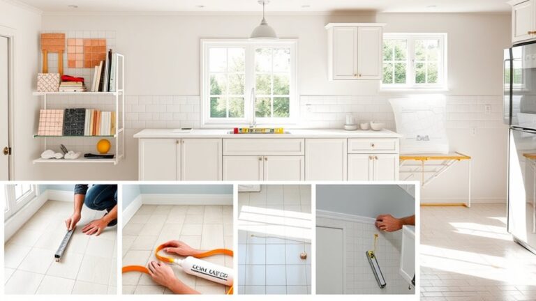 tile kitchen floor installation