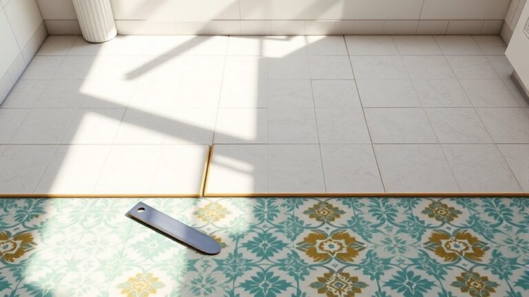 tiling over vinyl flooring