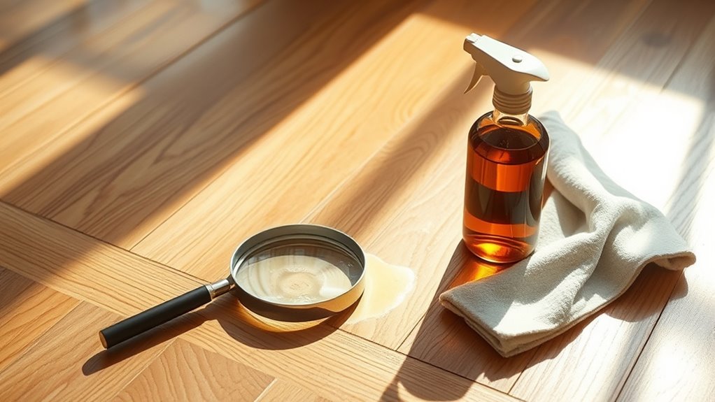 urine stain detection process