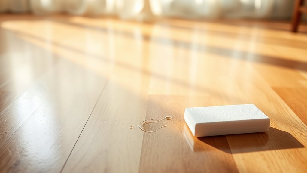 use magic eraser cautiously