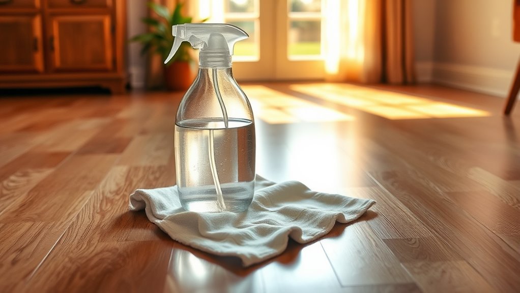 vinegar water laminate floor cleaner