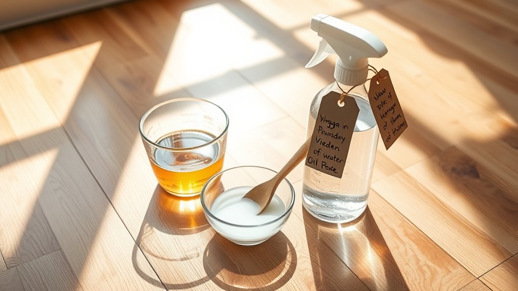 vinegar water mixing guidelines