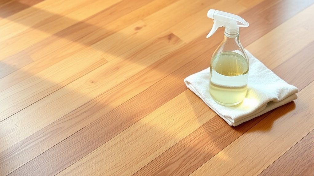 vinegar water solution cleaning method