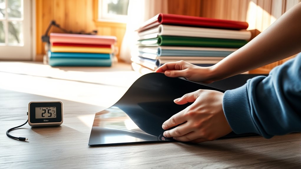 vinyl flooring acclimation process