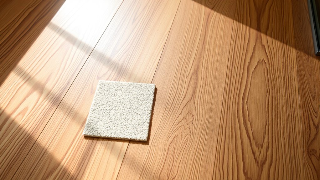vinyl flooring rug precautions